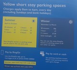 Yellow spaces Beer Car Park